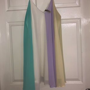 Multi colored summer dress